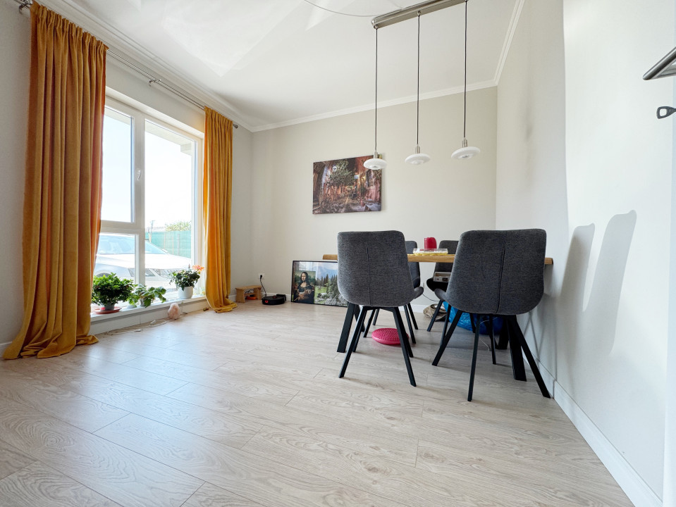 Duplex EXCLUSIVIST, 120mp utili +terase, 5 camere, izolat fonic, Giroc