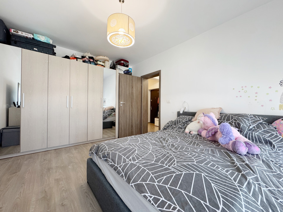 Apartament 2 cameree, 53mp utili, 6mp balcon, etajul 1 -Chisoda