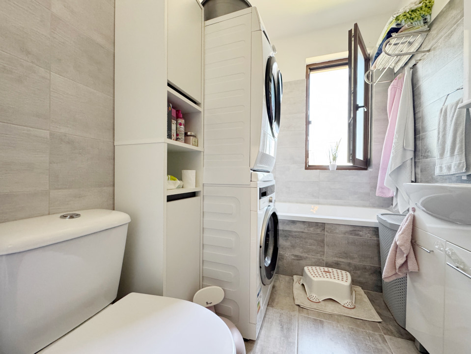 Apartament 2 cameree, 53mp utili, 6mp balcon, etajul 1 -Chisoda