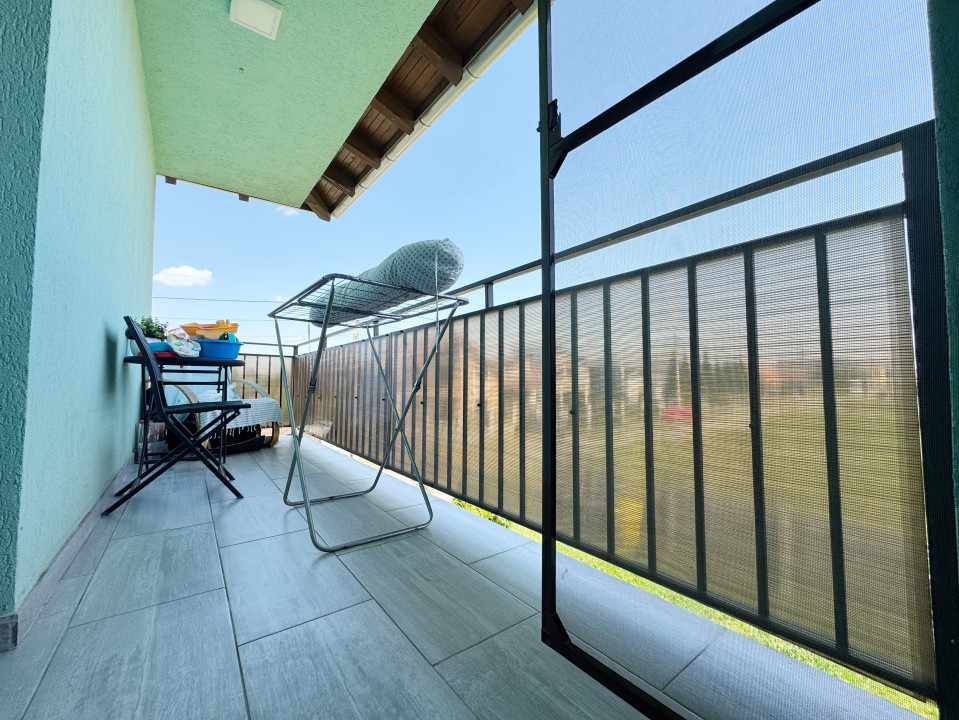 Apartament 2 cameree, 53mp utili, 6mp balcon, etajul 1 -Chisoda