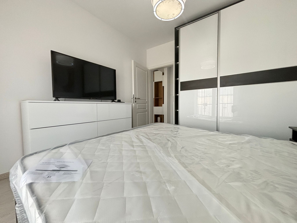 Apartament modern, 2 camere, mobilat, 52mp, balcon 12mp-Dumbravita-COMISION 0%