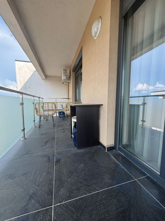 Apartament modern, 2 camere, mobilat, 52mp, balcon 12mp-Dumbravita-COMISION 0%