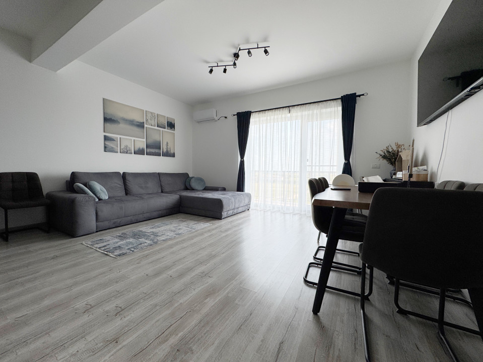 Apartament 2 camere, 55mp utili + balcon 6mp -Giroc