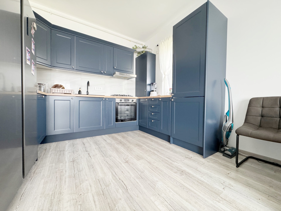 Apartament 2 camere, 55mp utili + balcon 6mp -Giroc