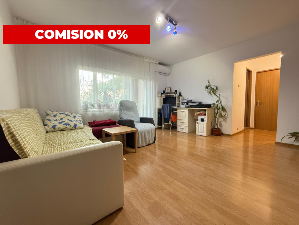 Apartament spatios, 3 camere, 72 mp, etaj 3, zona Girocului - COMISION 0%
