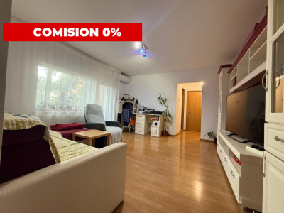 Apartament spatios, 3 camere, 72 mp, etaj 3, zona Girocului - COMISION 0%